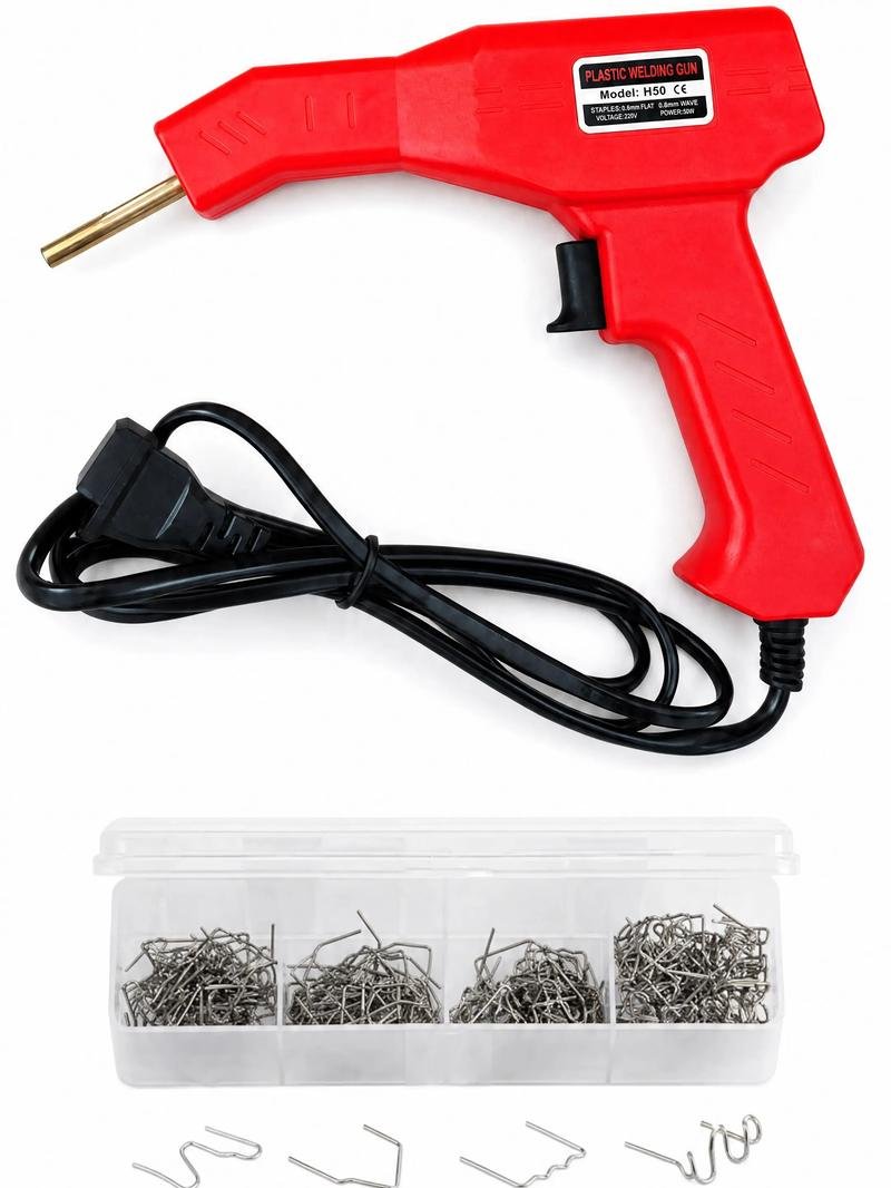 Car Plastic Welding Repair Tool, Handheld Plastic Welder for Bumper and