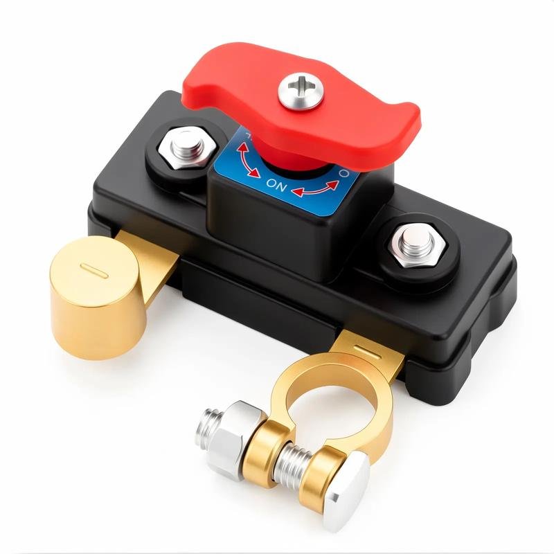 Pure Copper Car Battery Cut-Off Switch Breaker - Stable Transmission, High Conductivity