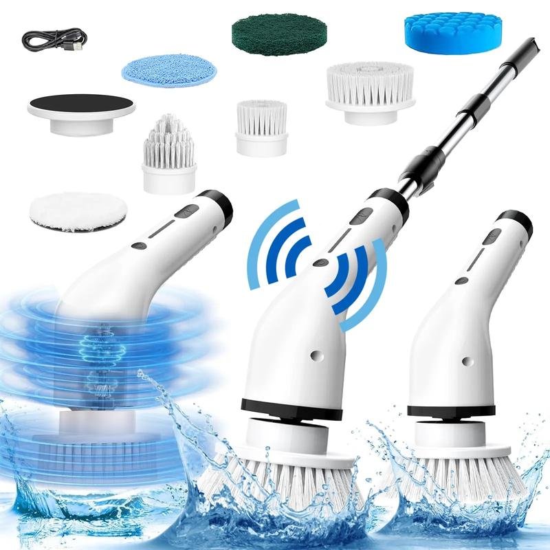 No Electric Rotating, IPX7Waterproof Multi Surface Cleaning