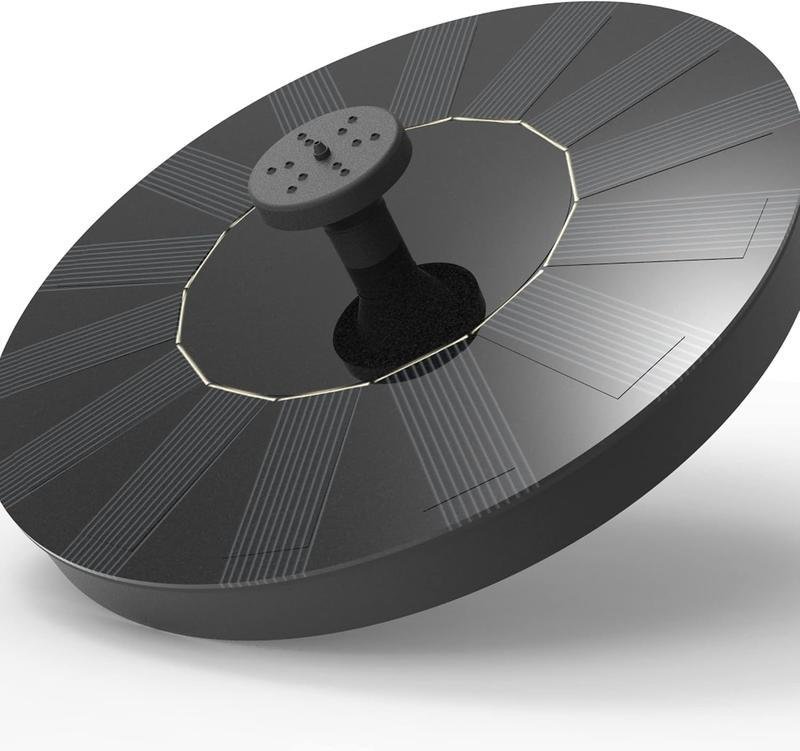 Solar Bird Bath Fountain Pumpwith Nozzle